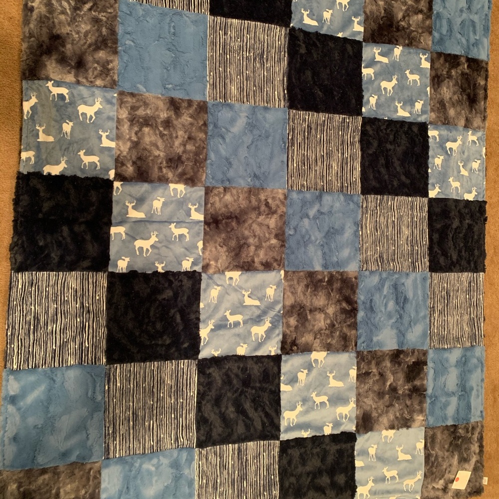 Sew sweet Minky blanket